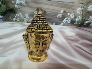 Pure Brass Smiling Gautam Buddha – Symbol of Peace & Abundance