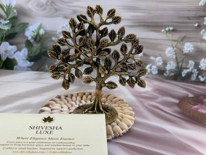 Premium Pure Brass Kalpavriksha Tree – Auspicious Prosperity & Harmony Decor